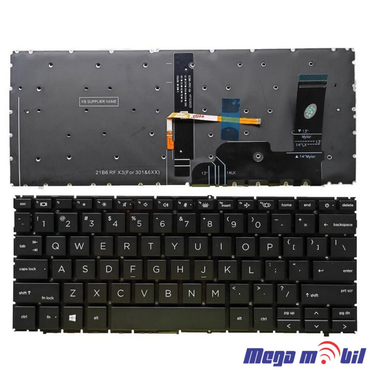 Tastatura za laptop HP Elitebook 830 G9 840 G9 845 G9 830 G10 840 G10 so backlight